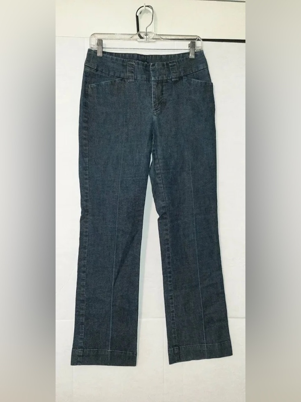 GAP curvy fit flared leg Jeans in Dark Black Wash